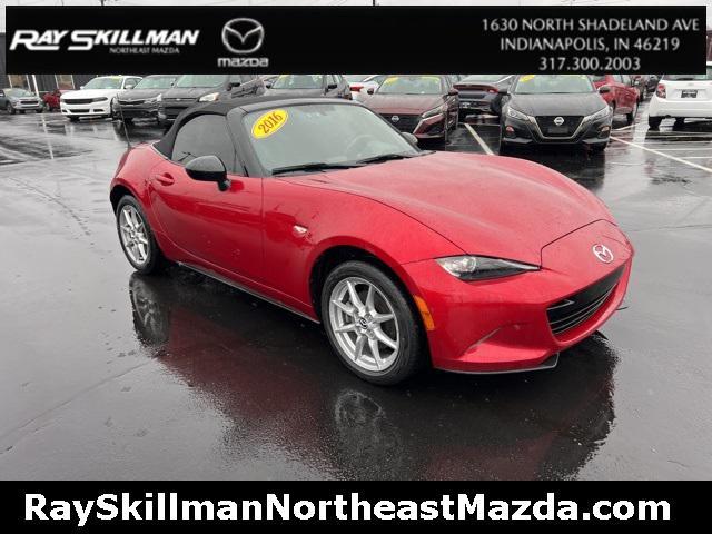 used 2016 Mazda MX-5 Miata car, priced at $18,488