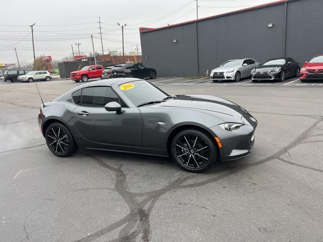 used 2024 Mazda MX-5 Miata RF car, priced at $36,980
