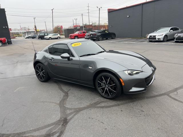 used 2024 Mazda MX-5 Miata RF car, priced at $36,980