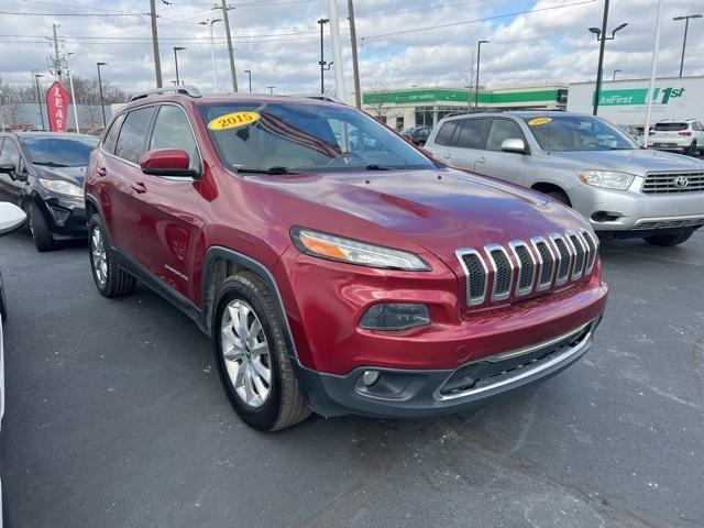used 2015 Jeep Cherokee car, priced at $10,988