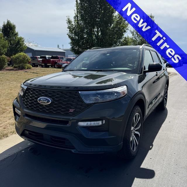 used 2022 Ford Explorer car, priced at $38,900