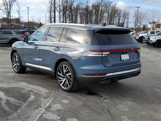 new 2025 Lincoln Aviator car, priced at $81,250