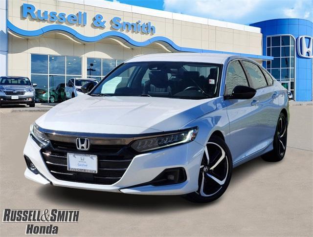 used 2021 Honda Accord car, priced at $22,575