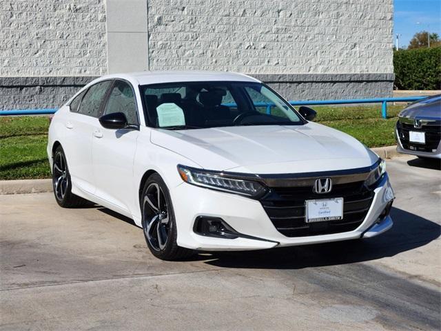 used 2021 Honda Accord car, priced at $22,575