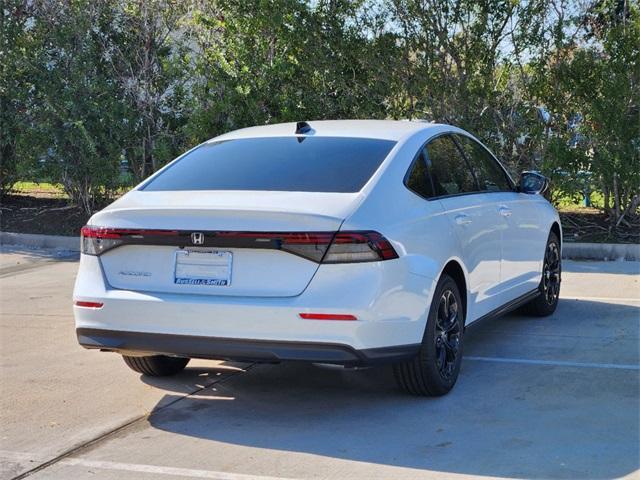 new 2025 Honda Accord car, priced at $30,800