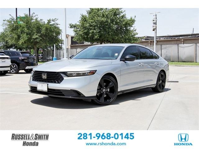 used 2023 Honda Accord Hybrid car, priced at $30,625
