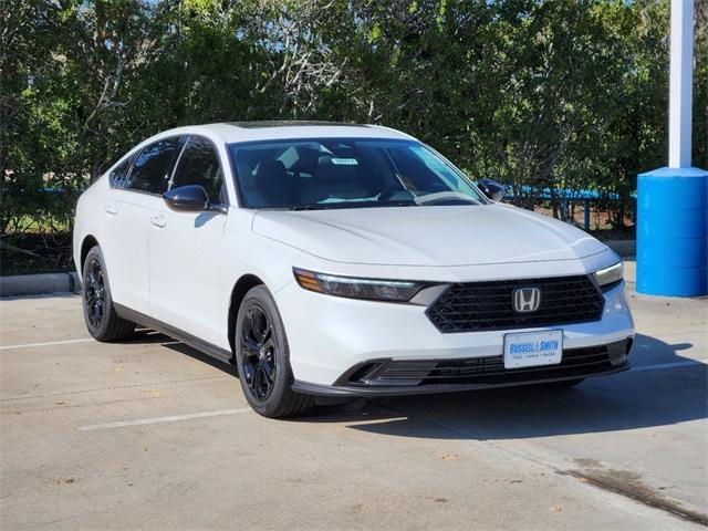 new 2025 Honda Accord car, priced at $30,800