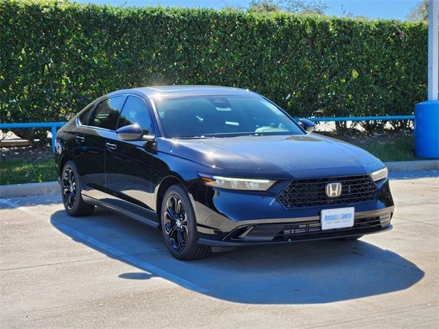 new 2025 Honda Accord car, priced at $31,655