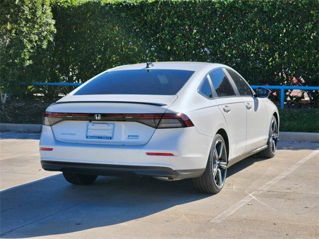 new 2025 Honda Accord Hybrid car, priced at $33,750