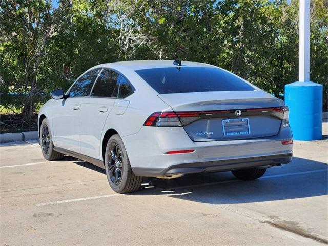 new 2025 Honda Accord car, priced at $30,800