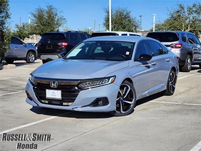 used 2021 Honda Accord car, priced at $24,998