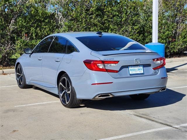 used 2021 Honda Accord car, priced at $24,998