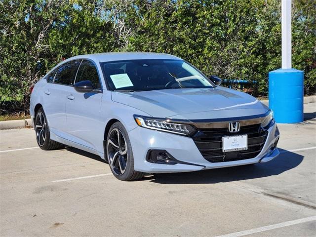 used 2021 Honda Accord car, priced at $24,998