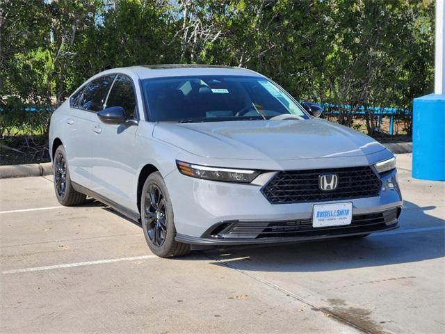 new 2025 Honda Accord car, priced at $30,800