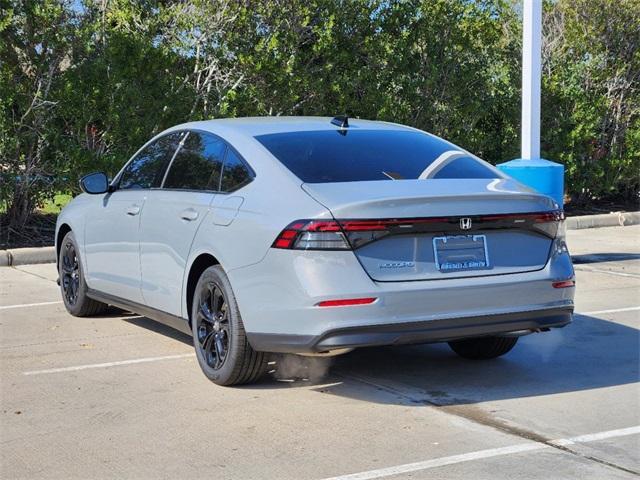 new 2025 Honda Accord car, priced at $30,800