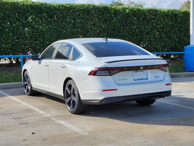 new 2025 Honda Accord Hybrid car, priced at $33,750