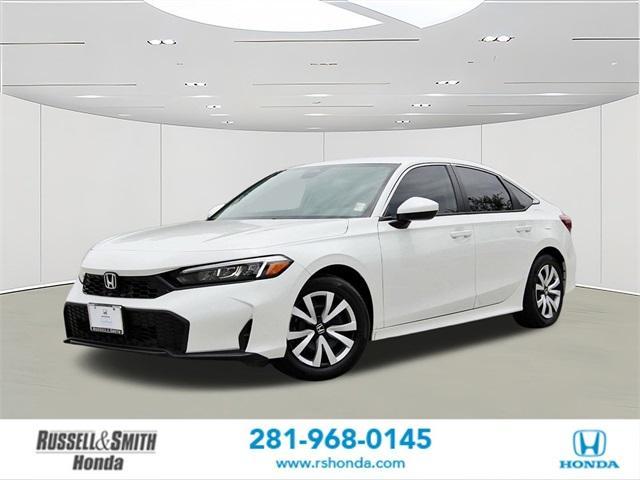 used 2025 Honda Civic car, priced at $24,762