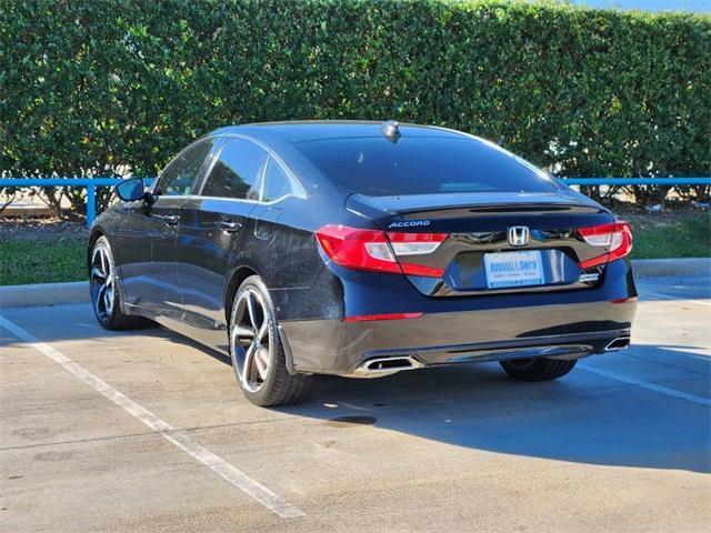 used 2022 Honda Accord car, priced at $27,133