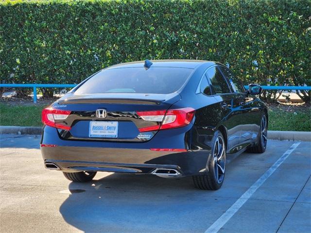 used 2022 Honda Accord car, priced at $27,133