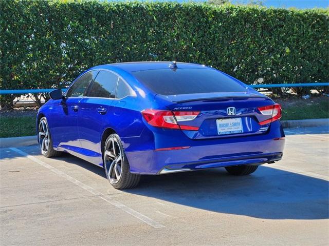 used 2022 Honda Accord Hybrid car, priced at $26,679