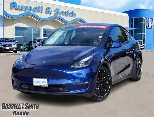 used 2021 Tesla Model Y car, priced at $31,028