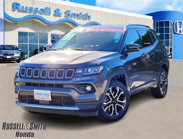 used 2023 Jeep Compass car, priced at $24,975