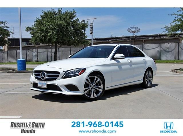 used 2019 Mercedes-Benz C-Class car, priced at $24,392