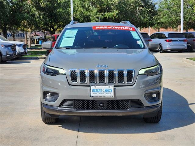 used 2021 Jeep Cherokee car, priced at $20,495