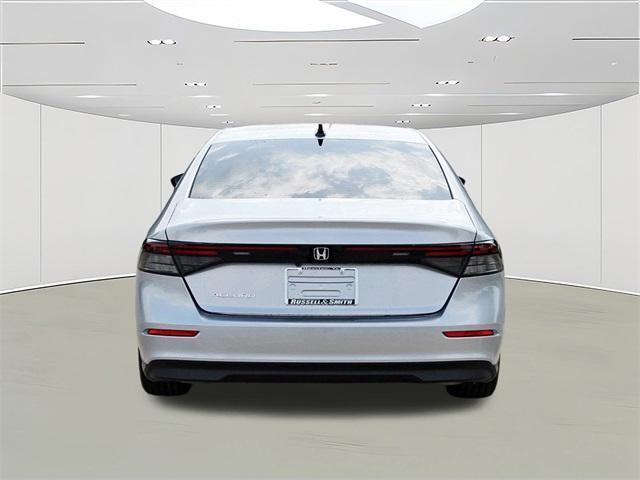 new 2025 Honda Accord car, priced at $31,710