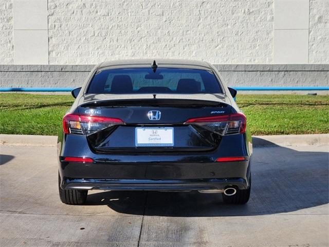 used 2024 Honda Civic car, priced at $25,590