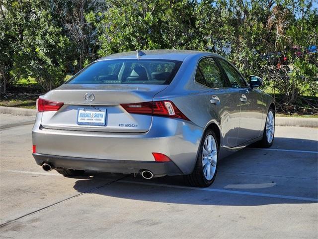 used 2016 Lexus IS 200t car, priced at $20,675