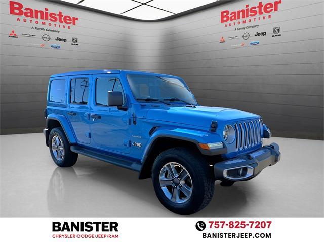 used 2022 Jeep Wrangler Unlimited car, priced at $36,712