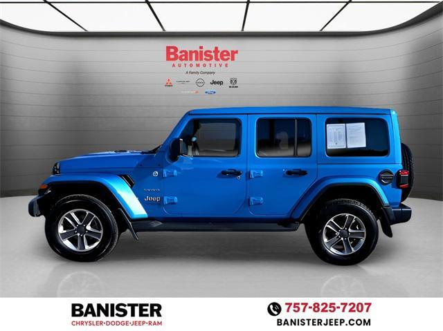 used 2022 Jeep Wrangler Unlimited car, priced at $36,712