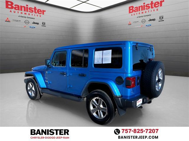 used 2022 Jeep Wrangler Unlimited car, priced at $36,712