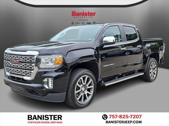 used 2022 GMC Canyon car, priced at $34,990