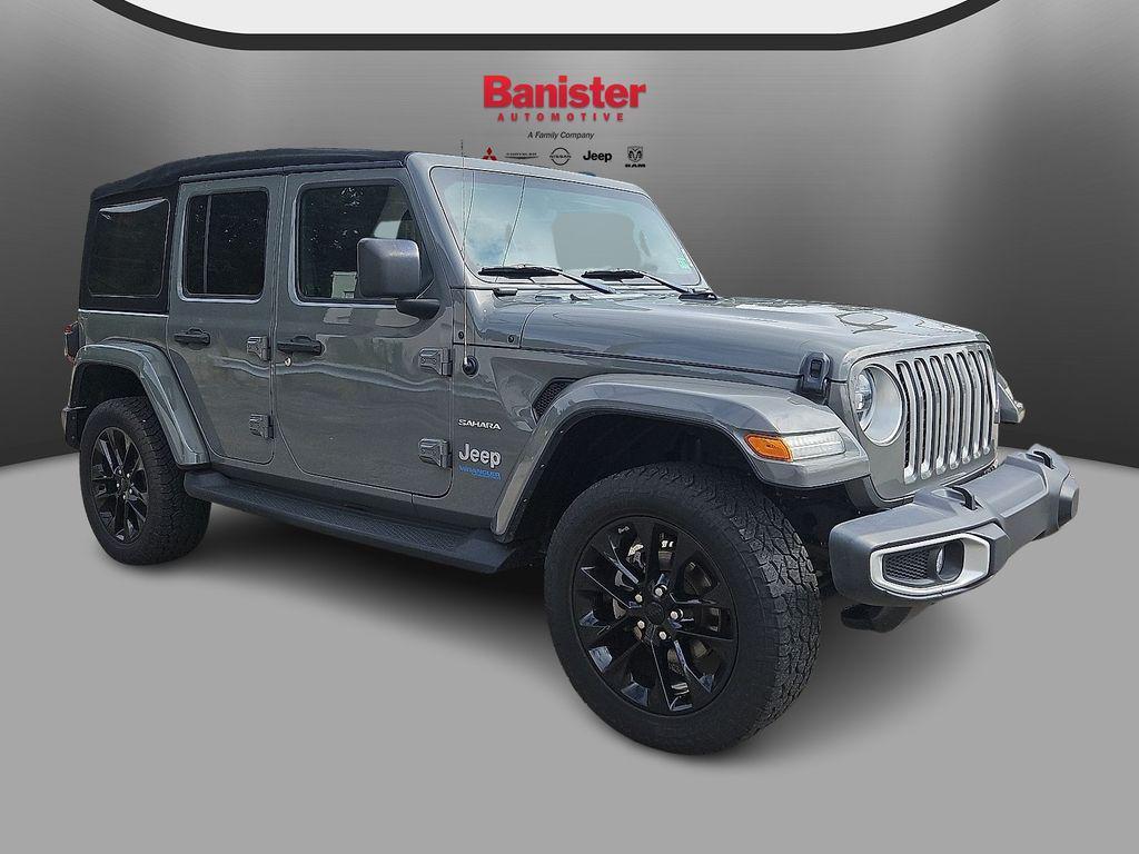 used 2021 Jeep Wrangler Unlimited 4xe car, priced at $25,900