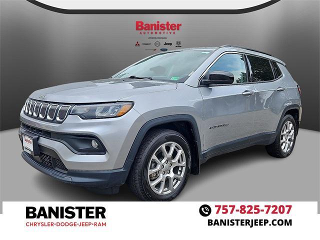 used 2022 Jeep Compass car, priced at $19,078