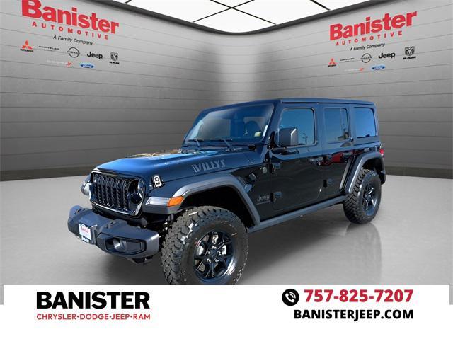 new 2025 Jeep Wrangler car, priced at $45,707