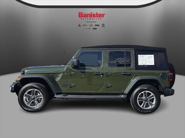 used 2021 Jeep Wrangler Unlimited car, priced at $26,990