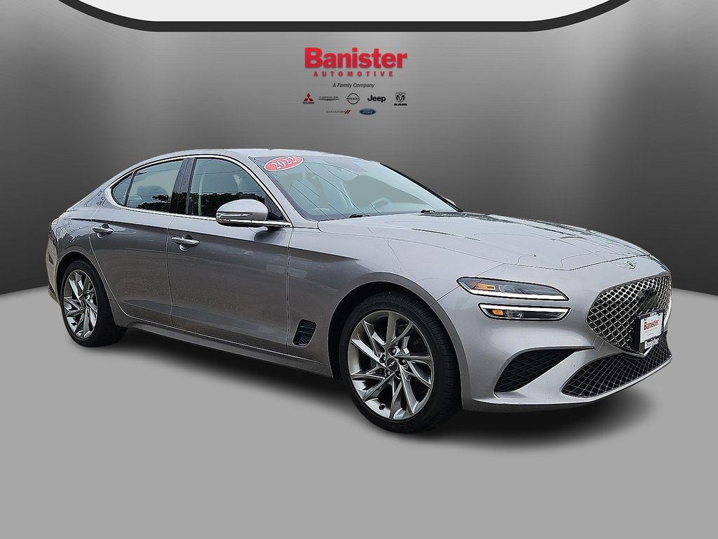 used 2022 Genesis G70 car, priced at $23,865