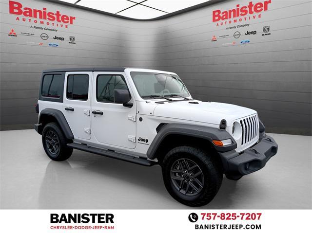 used 2024 Jeep Wrangler car, priced at $39,375