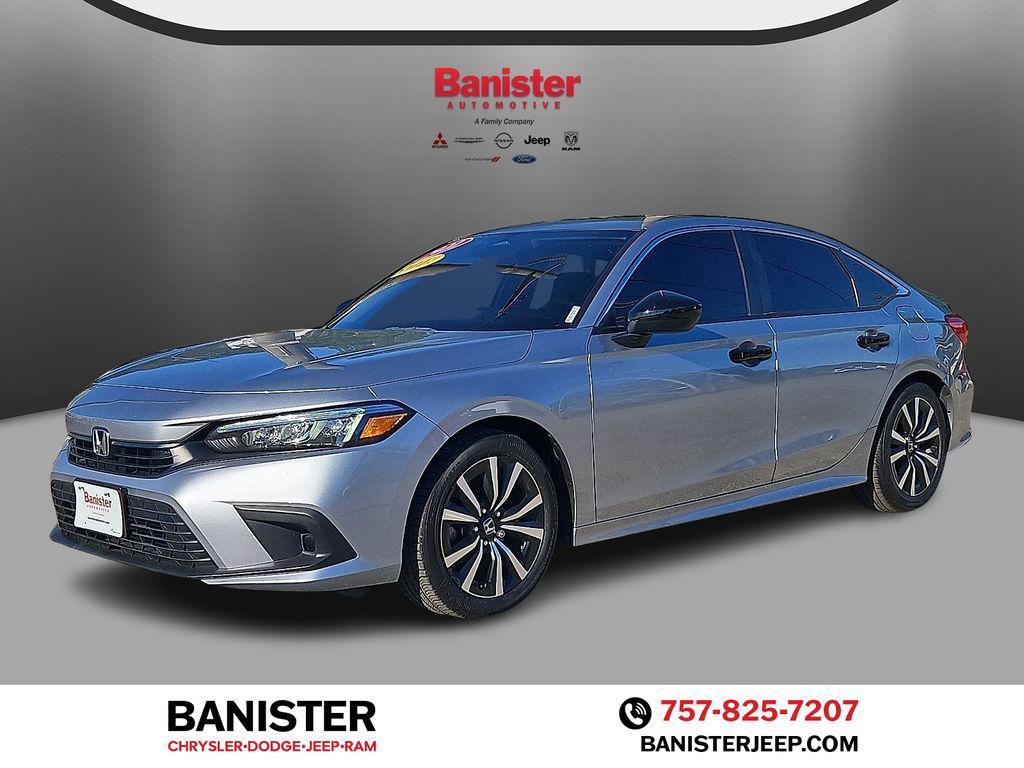 used 2022 Honda Civic car, priced at $23,000