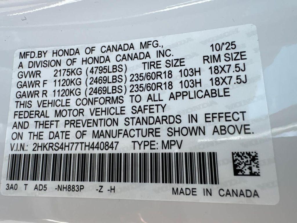 new 2026 Honda CR-V car, priced at $38,805