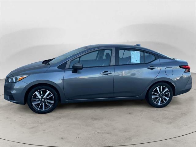 used 2021 Nissan Versa car, priced at $15,999