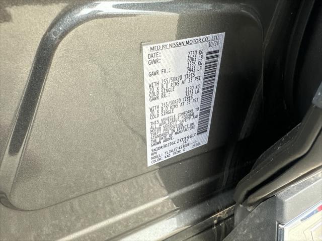 new 2025 Nissan Pathfinder car, priced at $51,132