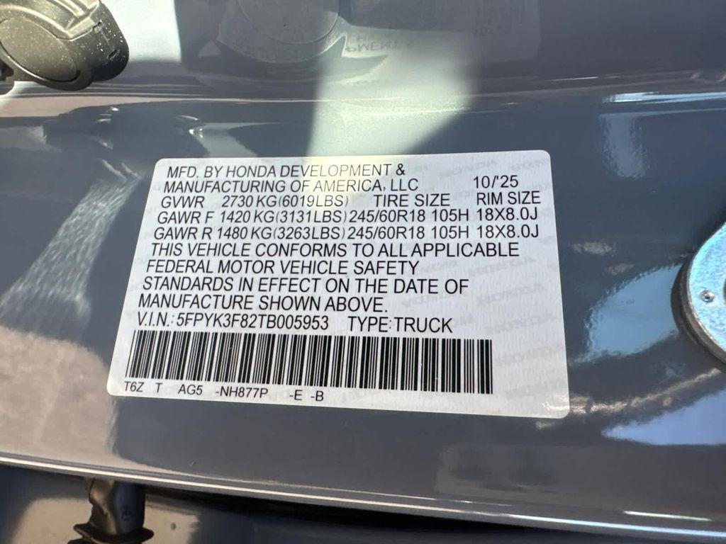 new 2026 Honda Ridgeline car, priced at $49,145