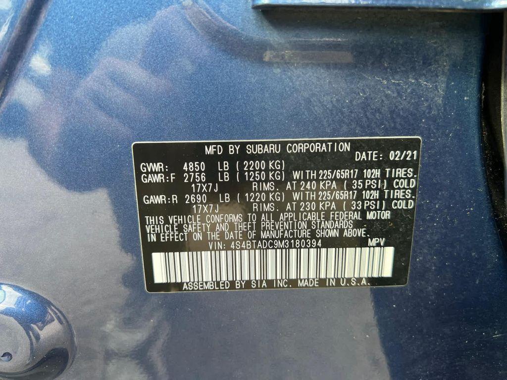 used 2021 Subaru Outback car, priced at $21,999