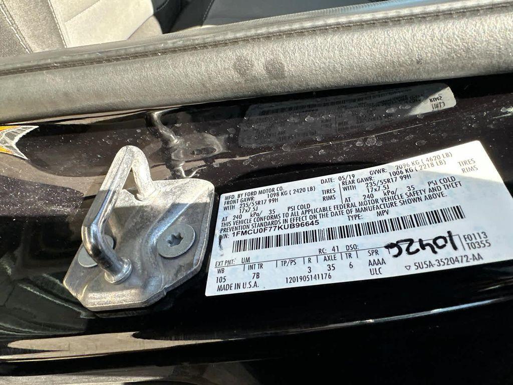used 2019 Ford Escape car, priced at $15,999