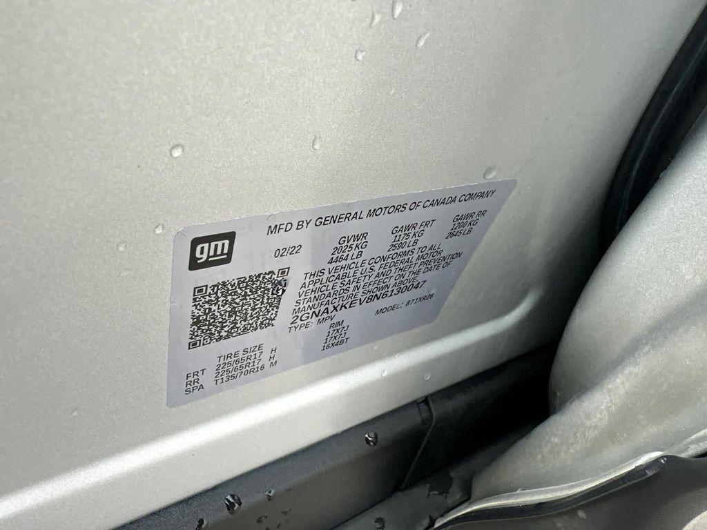 used 2022 Chevrolet Equinox car, priced at $17,999