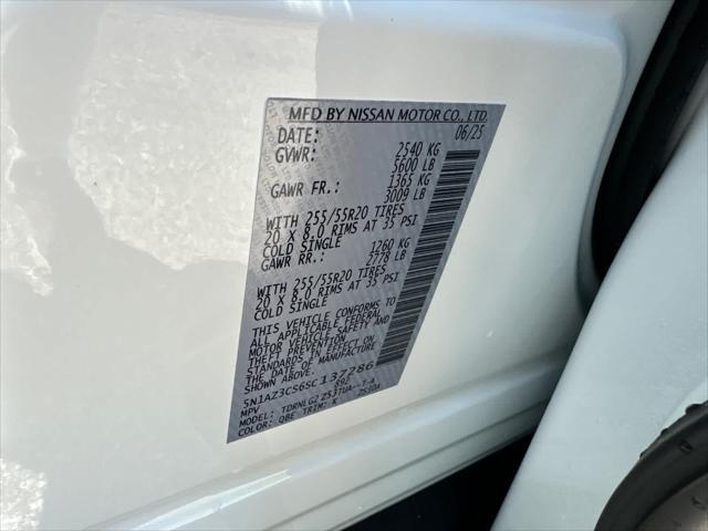 new 2025 Nissan Murano car, priced at $48,273